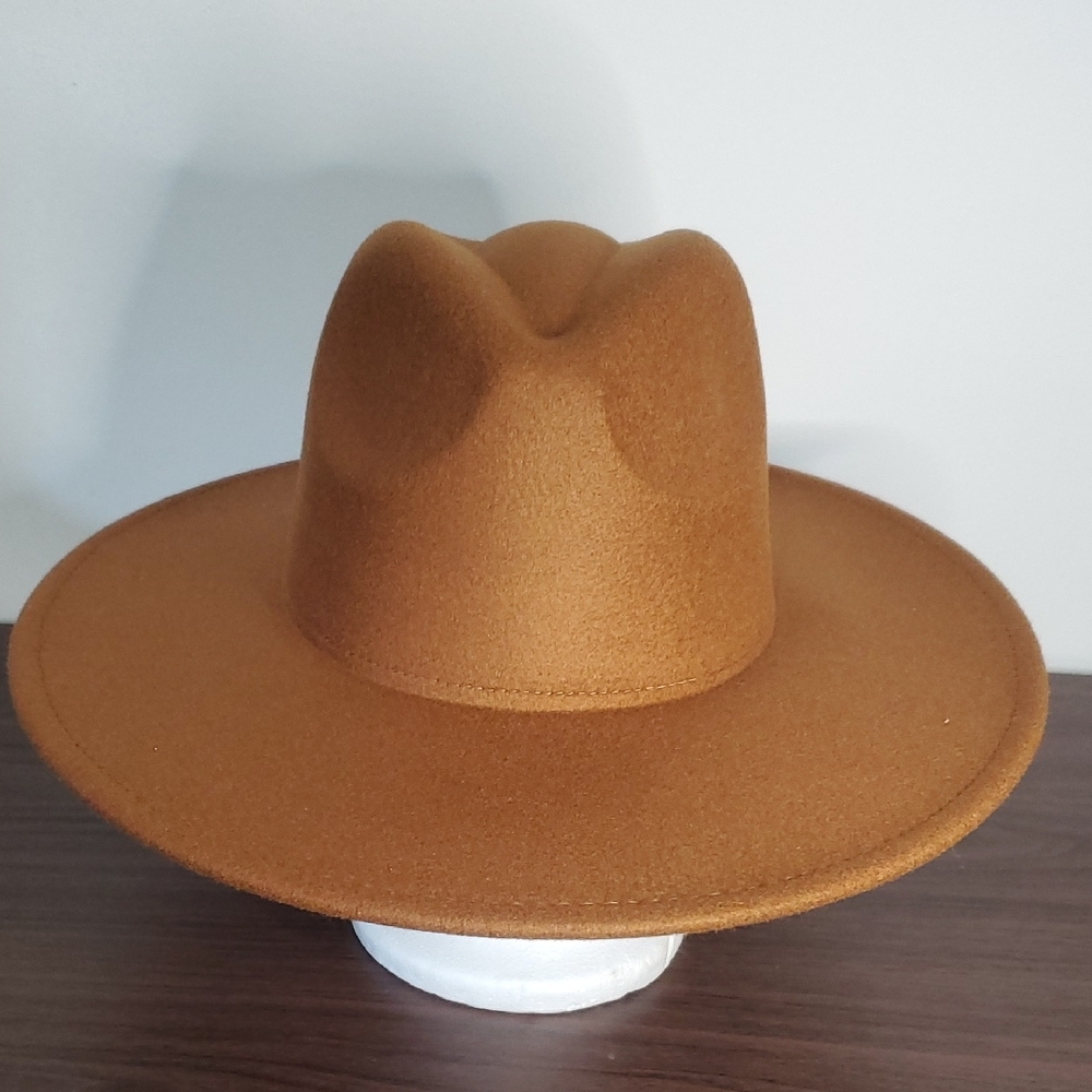 Classic Brown Women's Fedora Hat